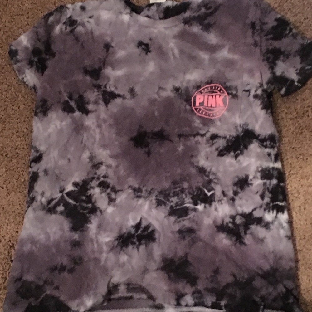 VS Pink tie-dye shirt